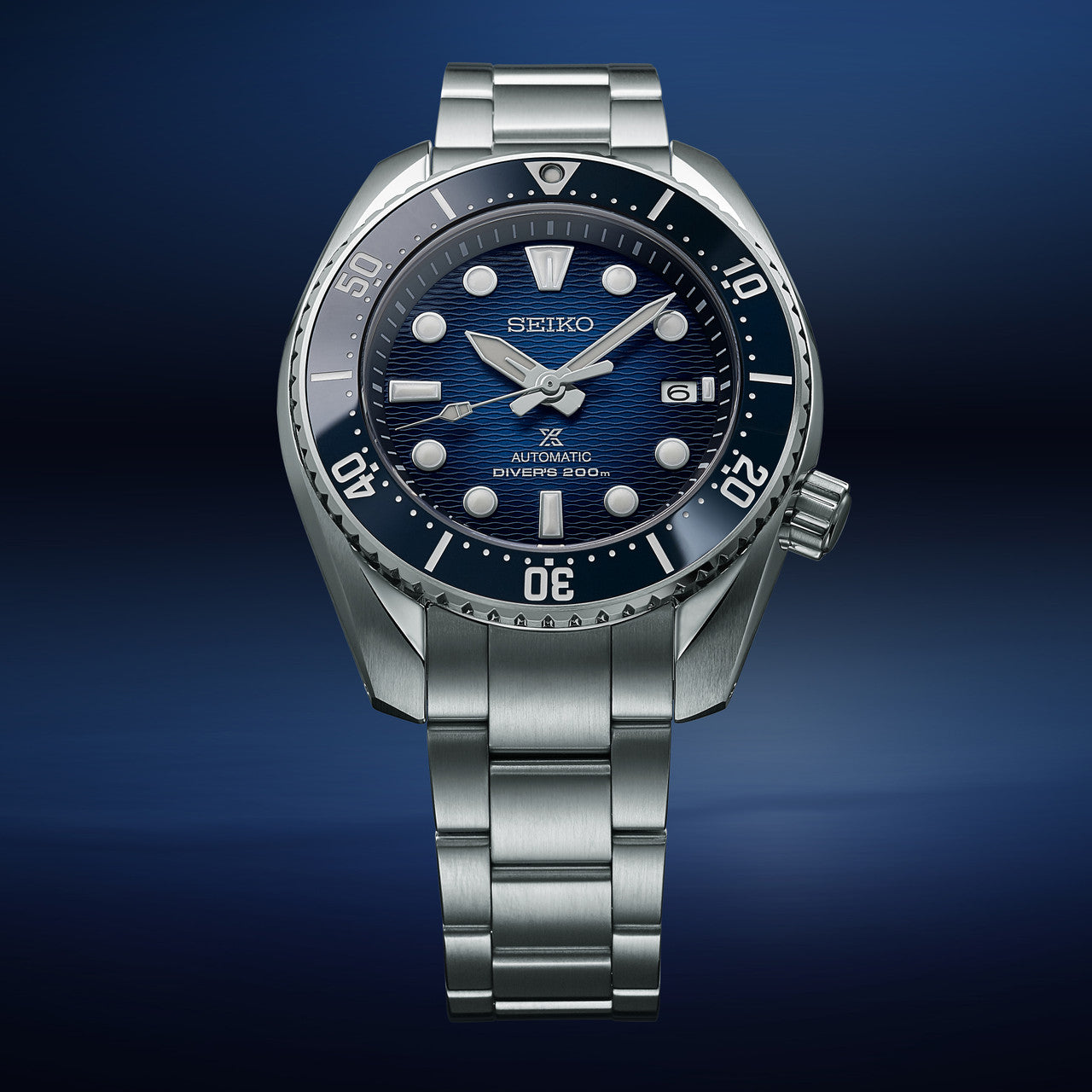 Seiko Prospex King Sumo Regular Blue Men's Stainless Steel Watch SPB321J1