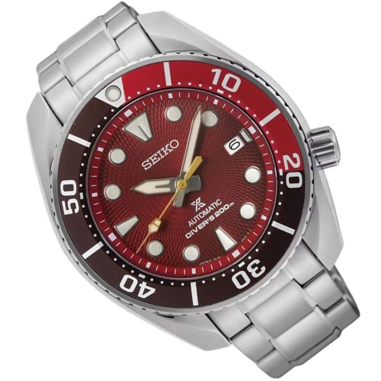 Seiko Prospex King Sumo Red Eagle PH Limited Edition Men's Stainless Steel Watch SPB345J1