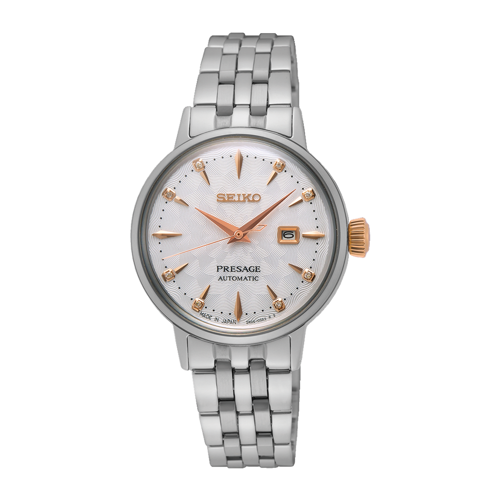 Seiko Japan Made Presage Cocktail Time "Clover Club" Ladies' Watch SRE009J1