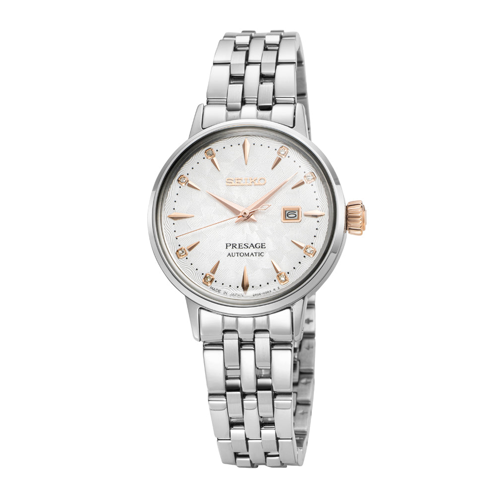 Seiko Japan Made Presage Cocktail Time "Clover Club" Ladies' Watch SRE009J1