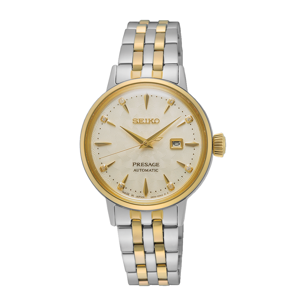Seiko Japan Made Presage Cocktail Time "White Lady" Ladies' Watch SRE010J1
