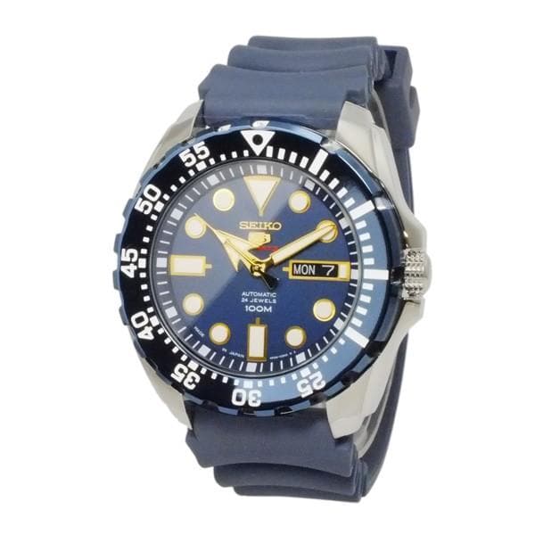 Seiko 5 Sports JAPAN Made Blue Mini Baby Monster Men's Watch SRP605J2 - Diligence1International