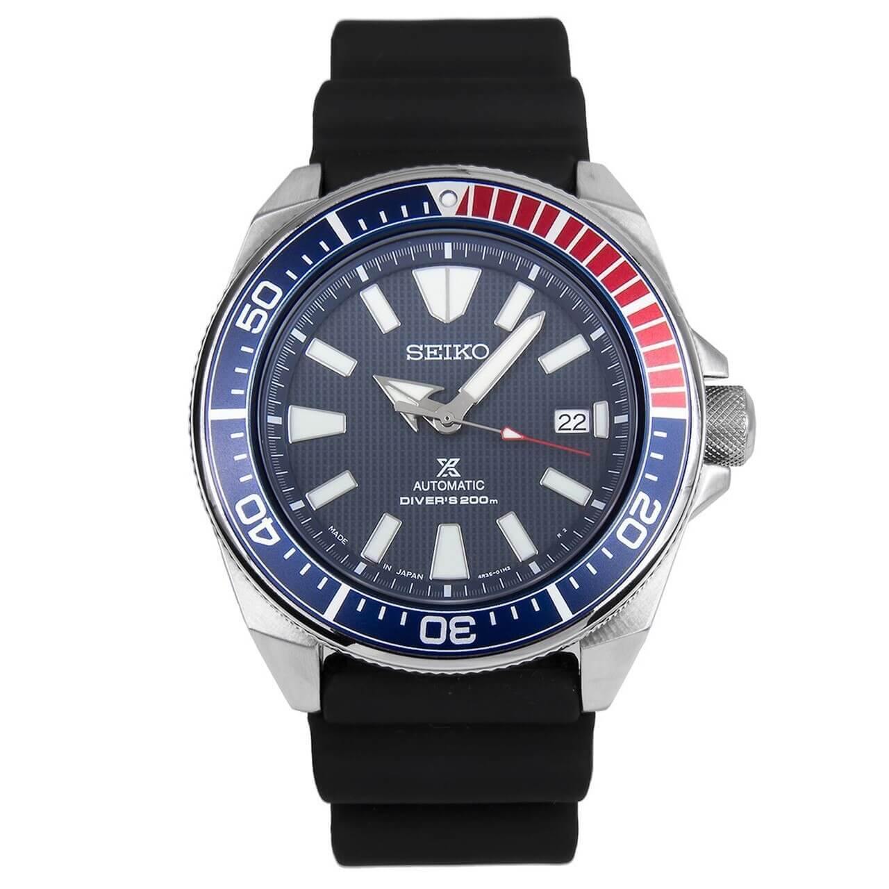 Seiko Prospex JAPAN Made Pepsi Samurai Reissue 200M Diver's Men's Watch SRPB53J1 - Diligence1International
