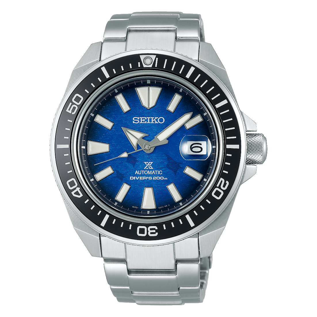 Seiko SE Save the Ocean Manta Ray King Samurai Diver's Men's Watch SRPE33K1 - Diligence1International
