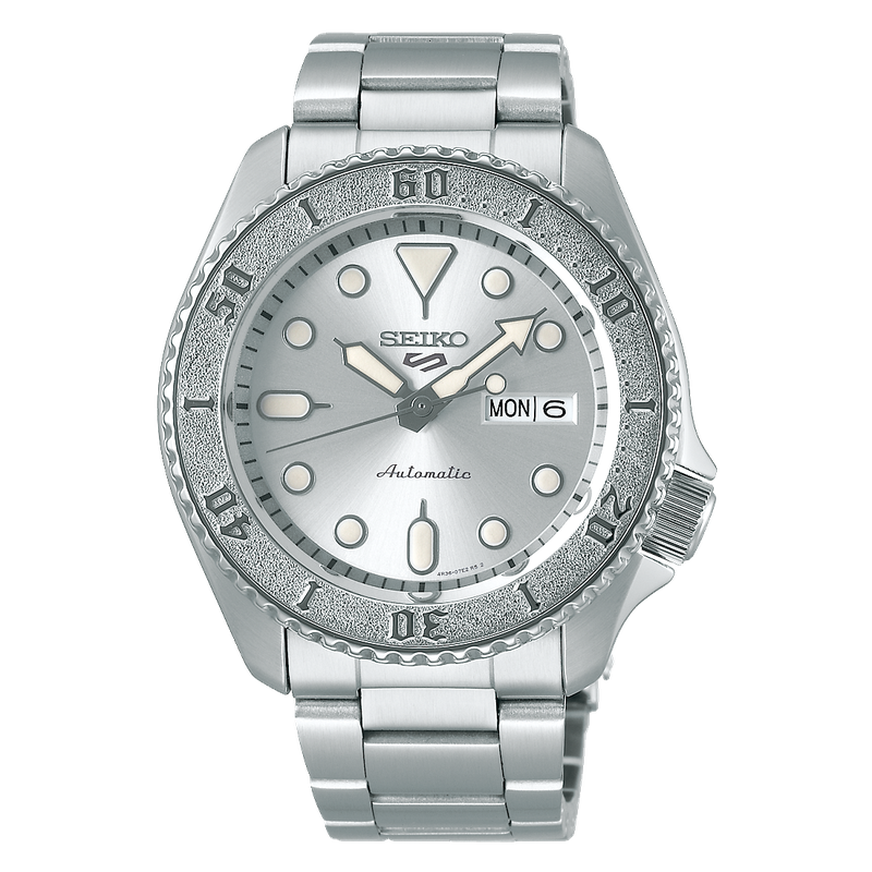 NEW Seiko 5 Sports 100M Automatic Men's Watch All Stainless Steel SRPE71K1 - Diligence1International