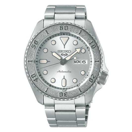 NEW Seiko 5 Sports 100M Automatic Men's Watch All Stainless Steel SRPE71K1 - Diligence1International
