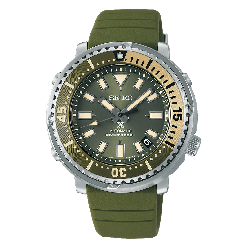 Seiko Prospex Men's Urban Safari Olive Green Baby Tuna Watch SRPF83K1 - Diligence1International