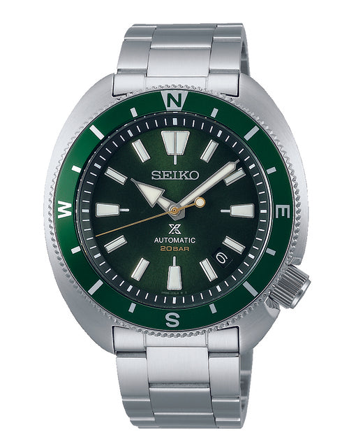 Seiko Prospex Turtle Green Land Tortoise 200M Stainless Steel Watch SRPH15K1