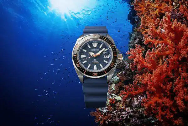 Seiko Prospex Asia Edition King Samurai Diver's Men's Rubber Strap Watch SRPH43K1