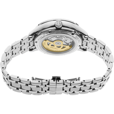 Seiko Presage Karesansui Zen Garden Dial Open Heart Stainless Steel Men's Watch SSA443J1