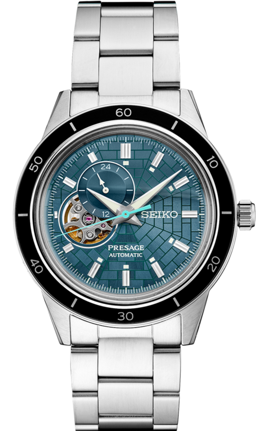 Seiko 140th Anniv Presage Ginza LE Green Men's Stainless Watch SSA445J1