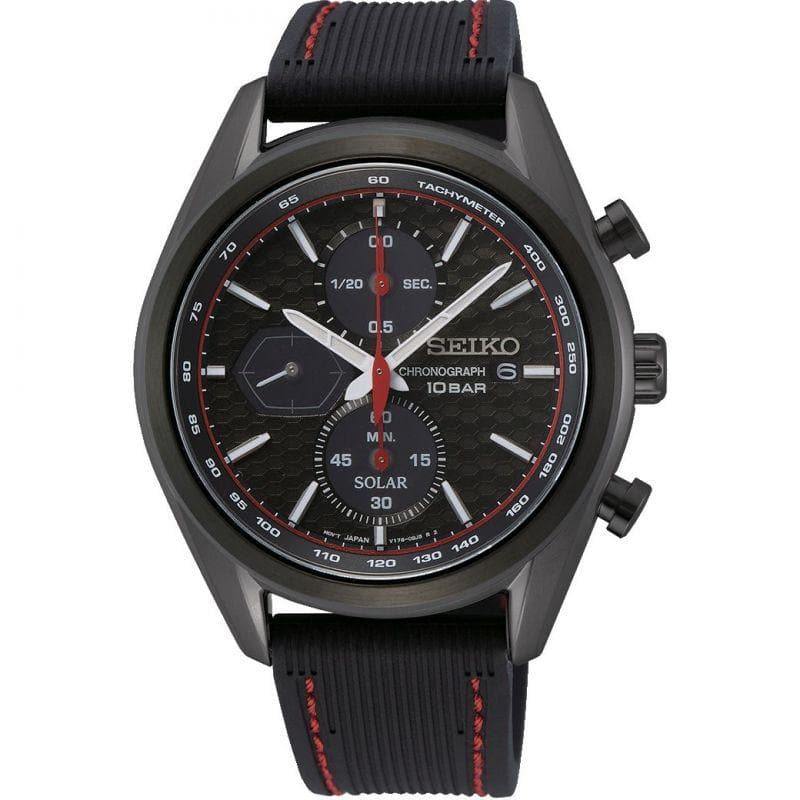 Seiko Prospex Solar Men's Rubber Strap Chronograph Watch SSC777P1 - Diligence1International