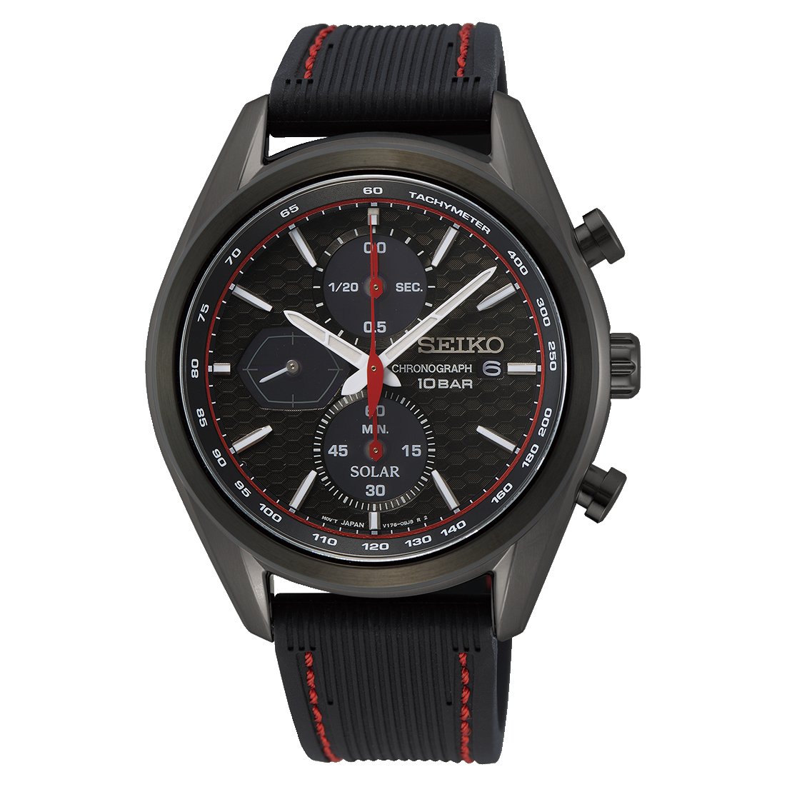 Seiko Prospex Solar Men's Rubber Strap Chronograph Watch SSC777P1 - Diligence1International