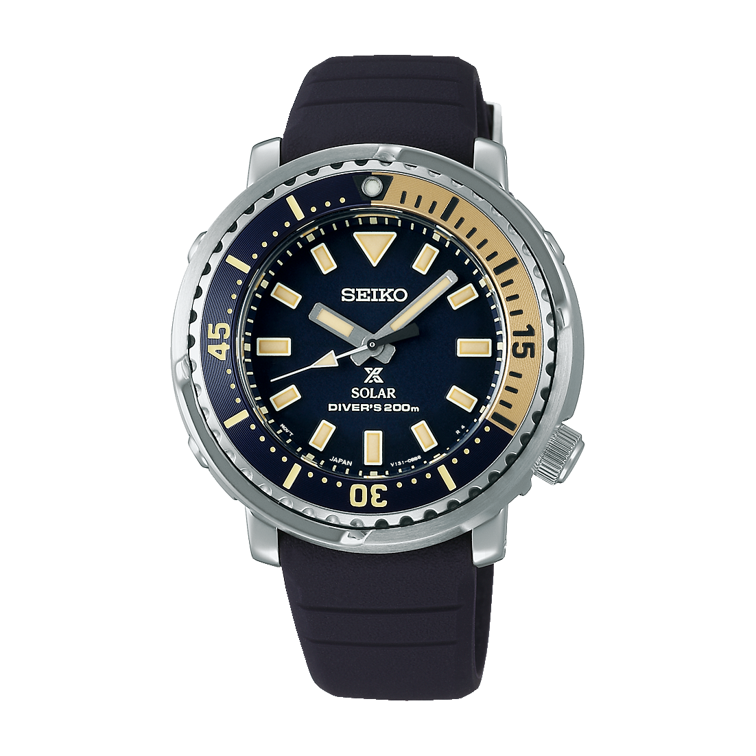 Seiko Prospex Urban Safari Navy Blue Solar Baby Tuna Watch SUT403P1 - Diligence1International