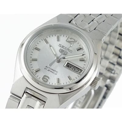 Seiko 5 Classic Ladies Size Silver Dial Stainless Steel Strap Watch SYMK31K1 - Diligence1International