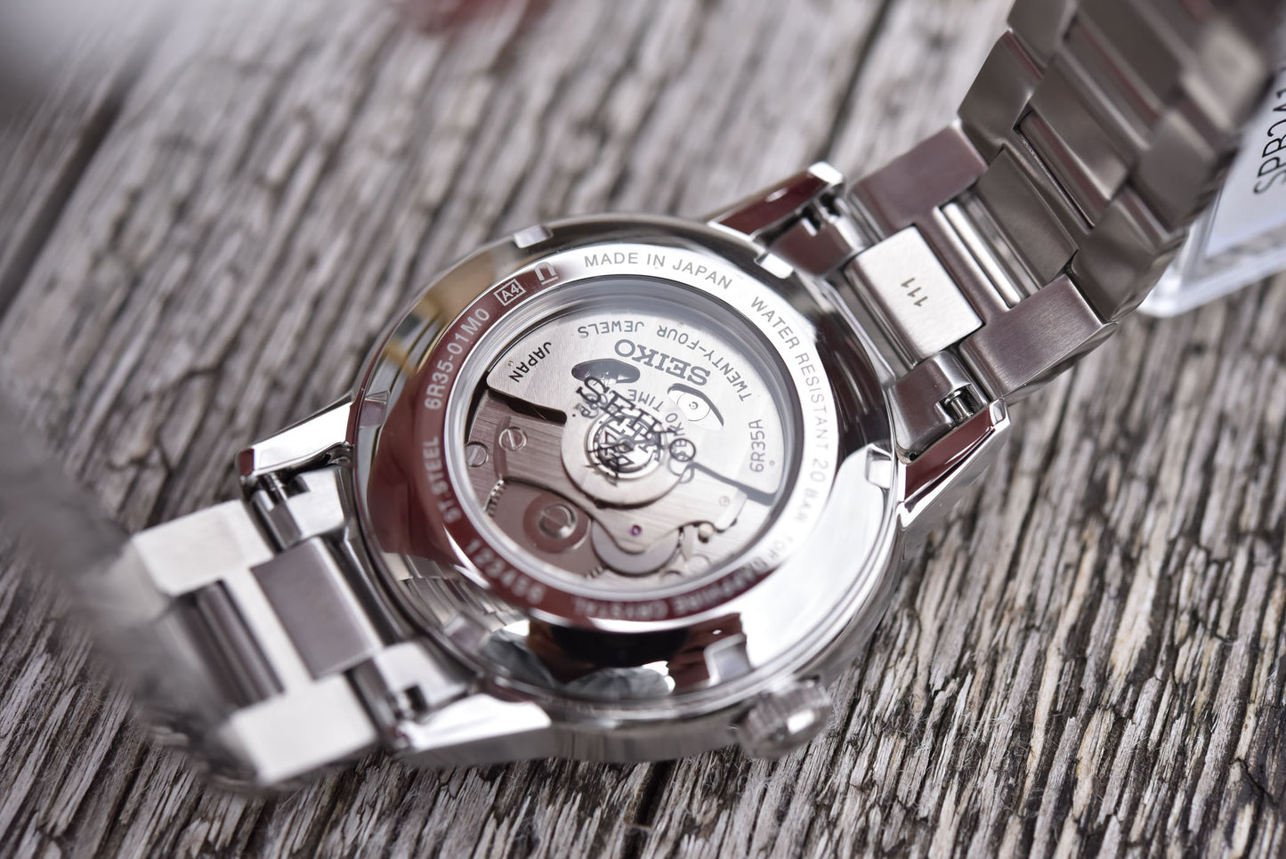 Seiko Japan Made Prospex 1959 Baby Alpinist Silver Cream Men's Stainless Watch SPB241J1