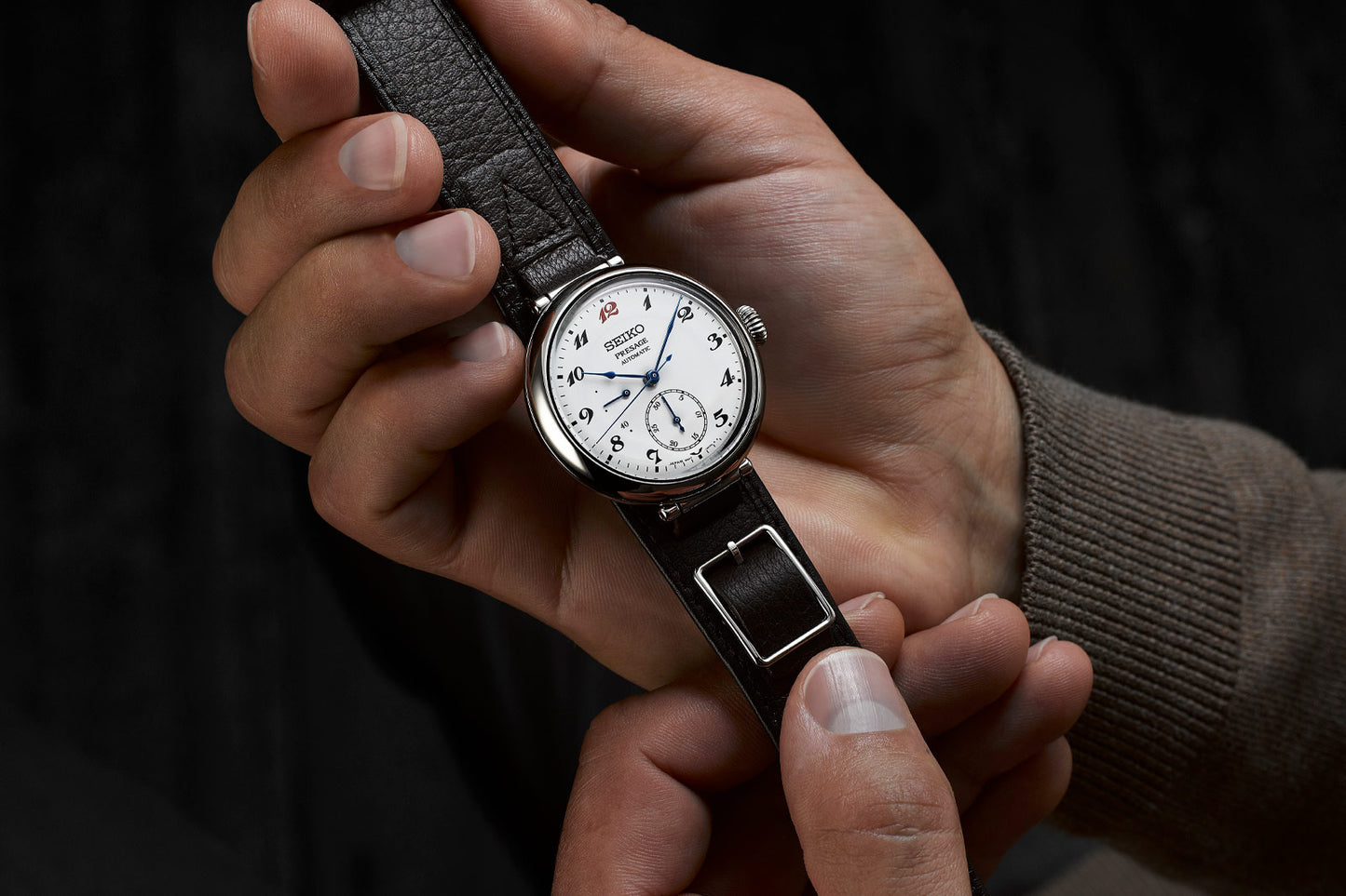 Seiko Presage Takumi 'Laurel' 110th Anniversary Limited Edition White Dial Men's Watch SPB359J1