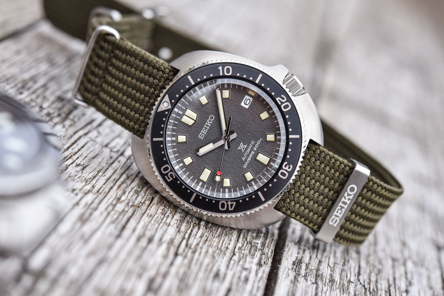 Seiko Prospex Apocalypse Diver's Conrete Grey Dial Men's Seichu Straps Watch SPB237J1