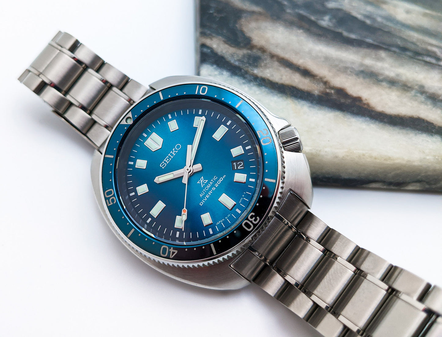 Seiko 1970 Recreation Aurora LE Apocalypse Captain Willard Marinemaster 200M Men's Watch SLA063J1