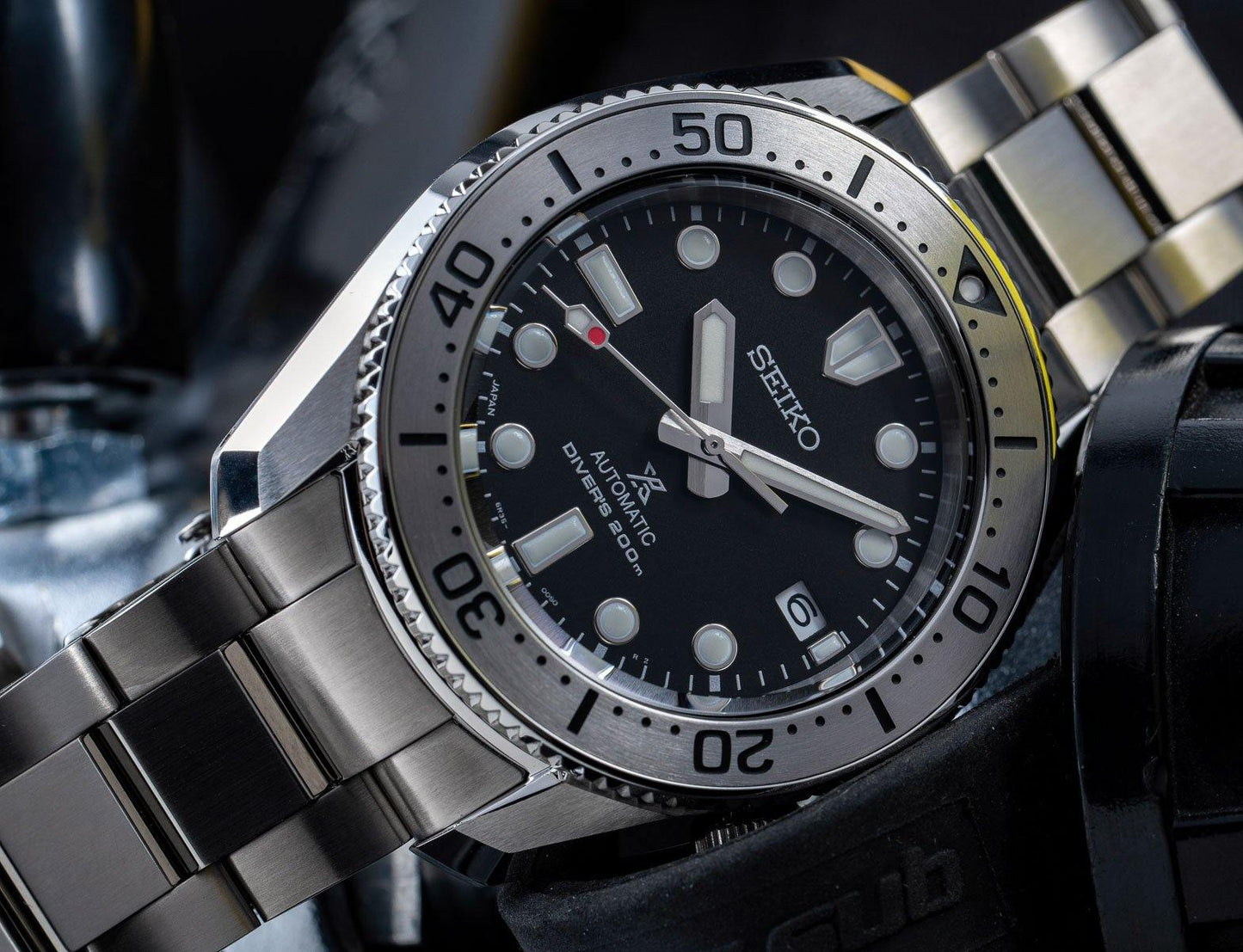 Seiko 1968 Japan Made Gen 2 Baby Marinemaster Black 200M Men's Diver's Watch SPB185J1 - Diligence1International