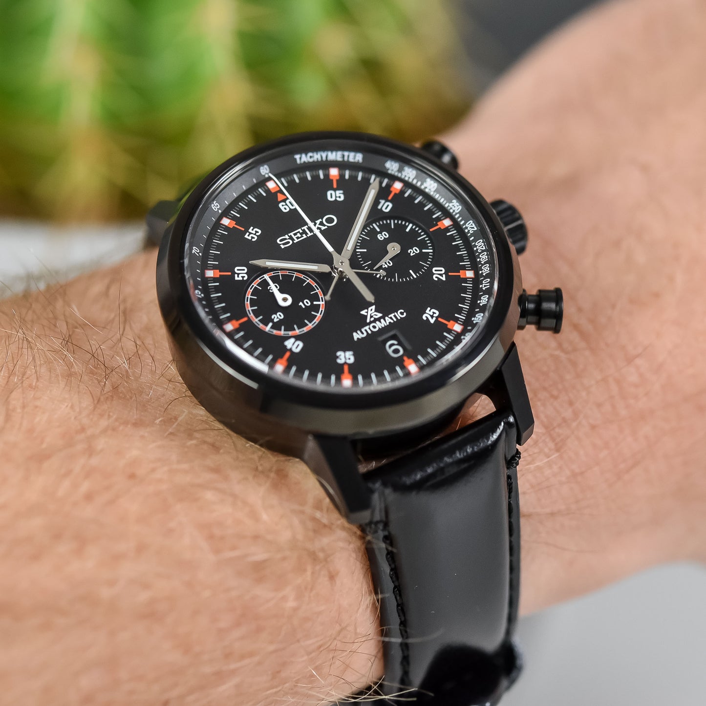 Seiko Prospex Speedtimer LE All Black 1964 Chrono Automatic Men's Watch SRQ045J1