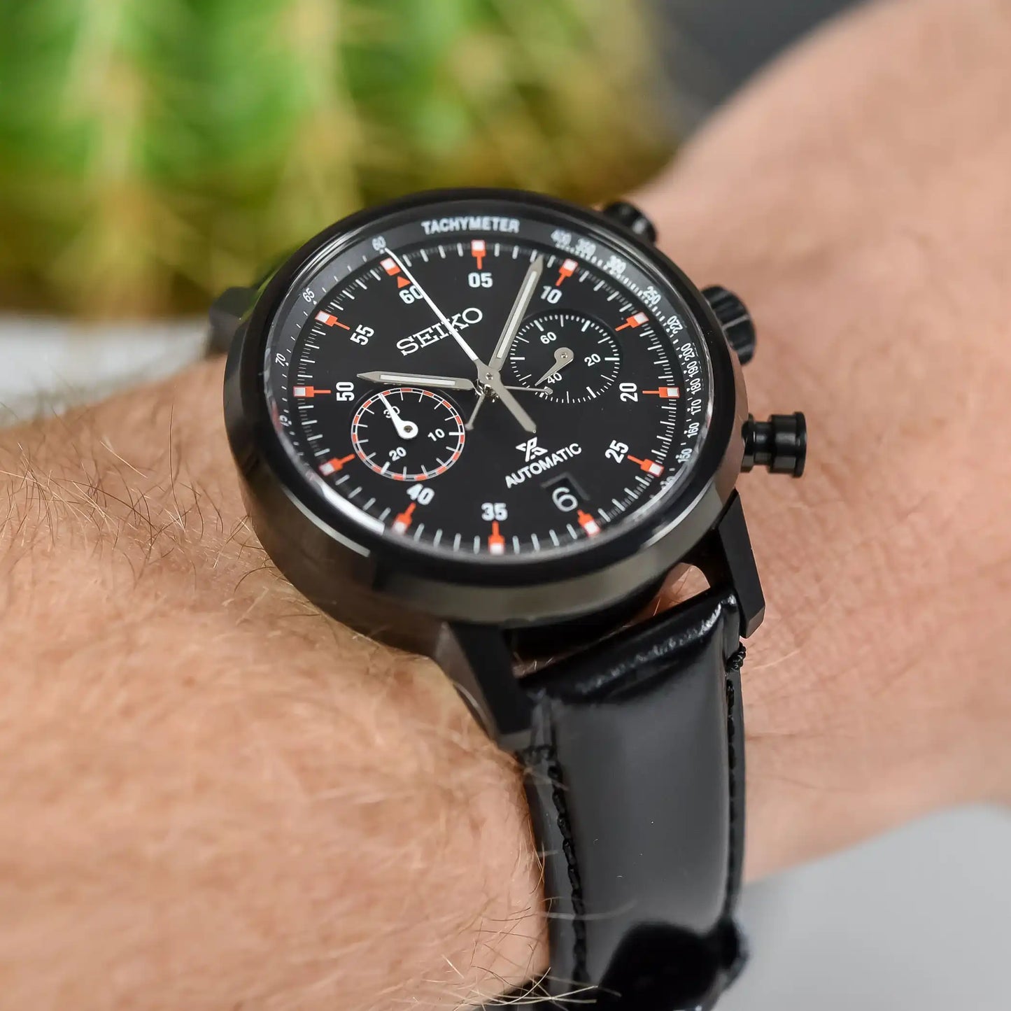 Seiko Prospex Speedtimer LE All Black 1964 Chrono Automatic Men's Watch SRQ045J1