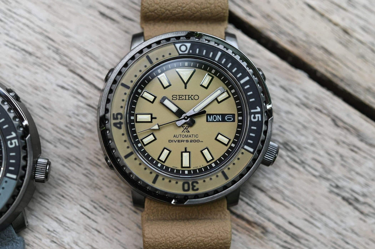 Seiko Prospex Men's Urban Safari "Desert Beige" Baby Tuna Watch SRPE29K1 - Diligence1International