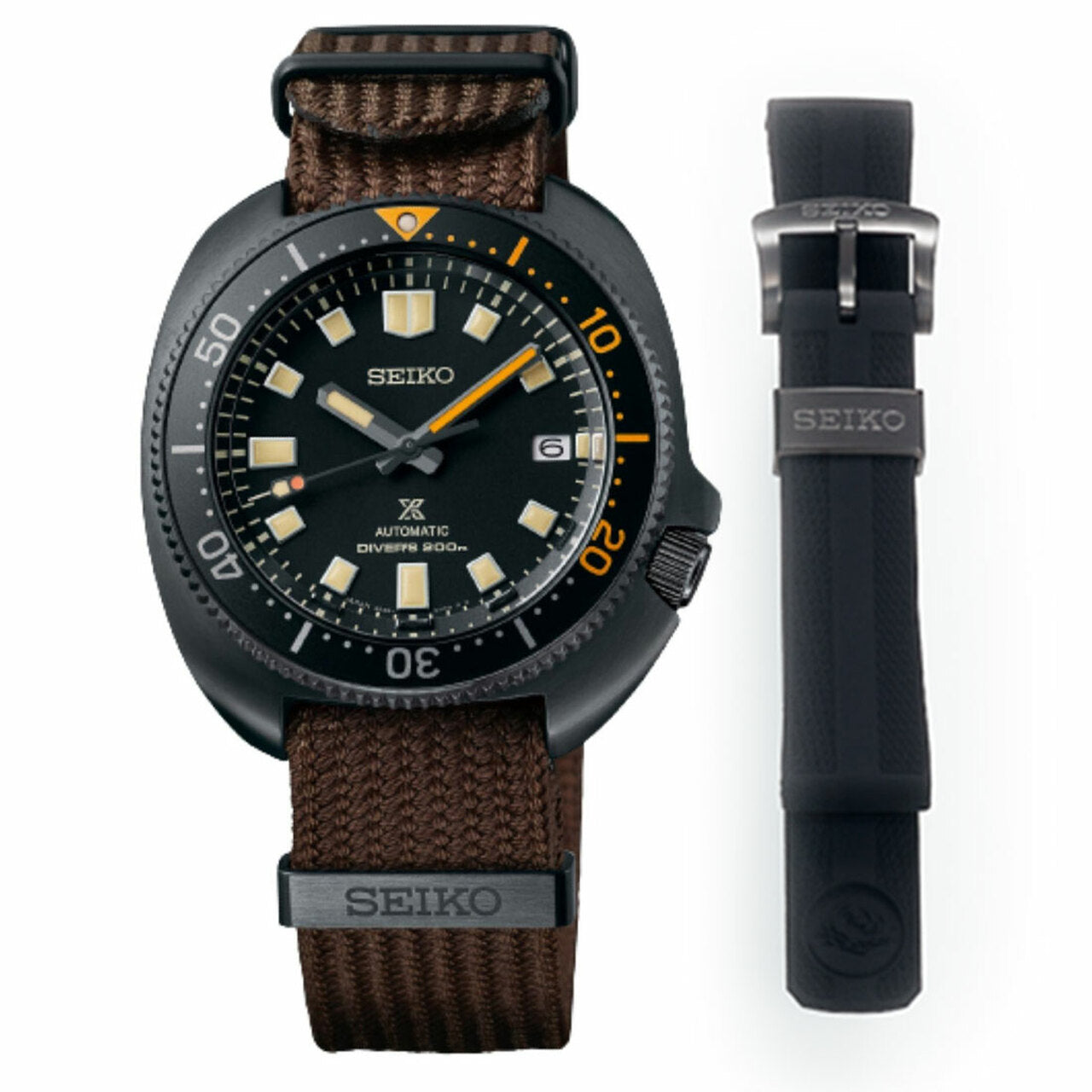 Seiko Prospex Apocalypse Diver's Limited Edition Black Series Men's Seichu Strap Watch SPB257J1