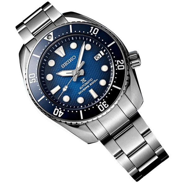 Seiko Prospex King Sumo Regular Blue Men's Stainless Steel Watch SPB321J1