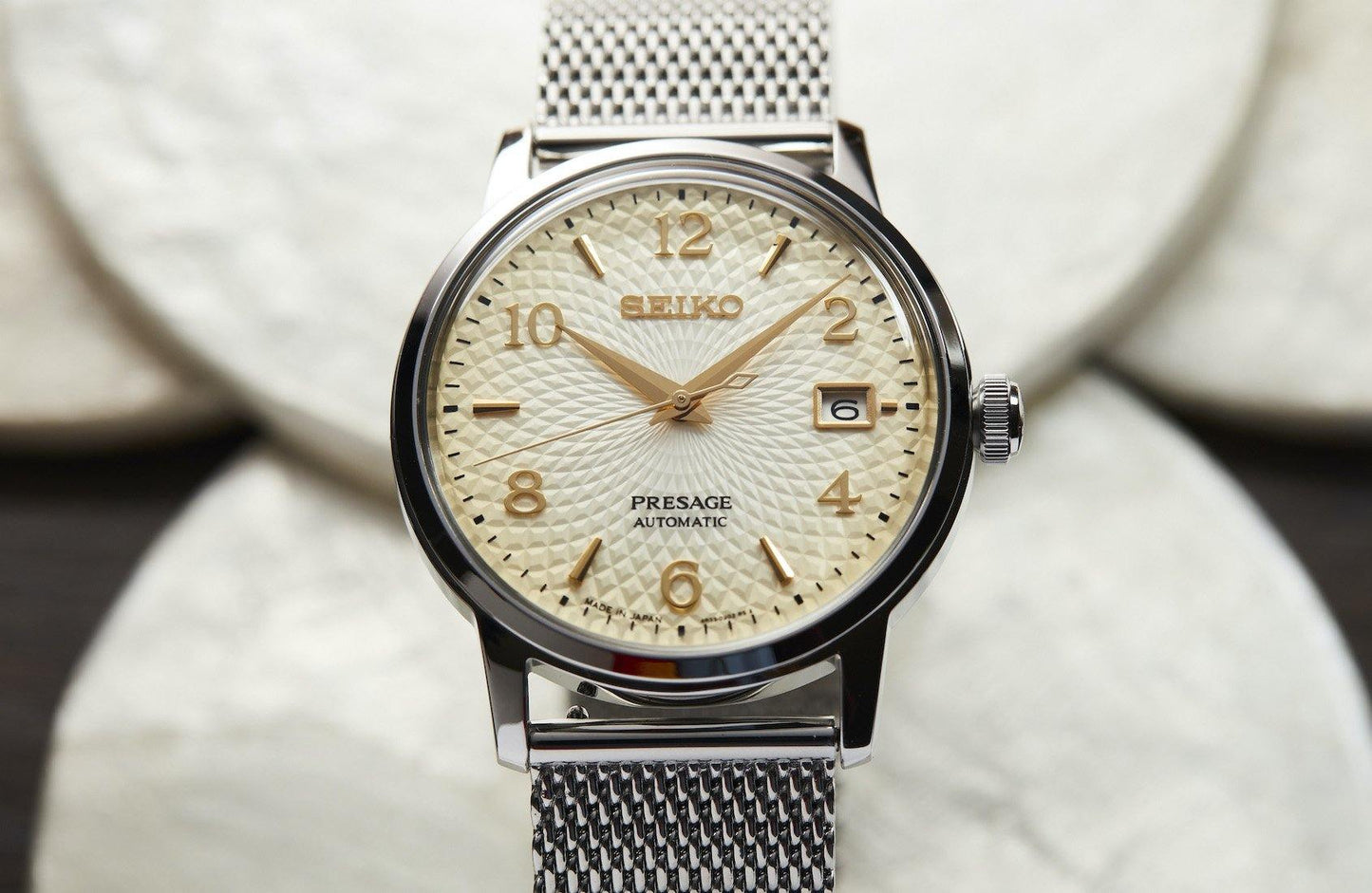 Seiko Presage Cocktail Time Champange Margarita Men's Watch SRPF37J1 - Diligence1International