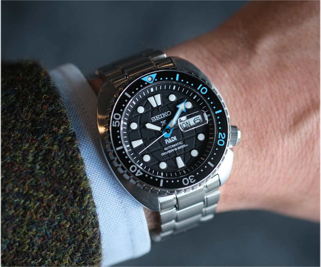 Seiko Prospex PADI SE King Turtle Black Diver's Men's Watch SRPG19K1