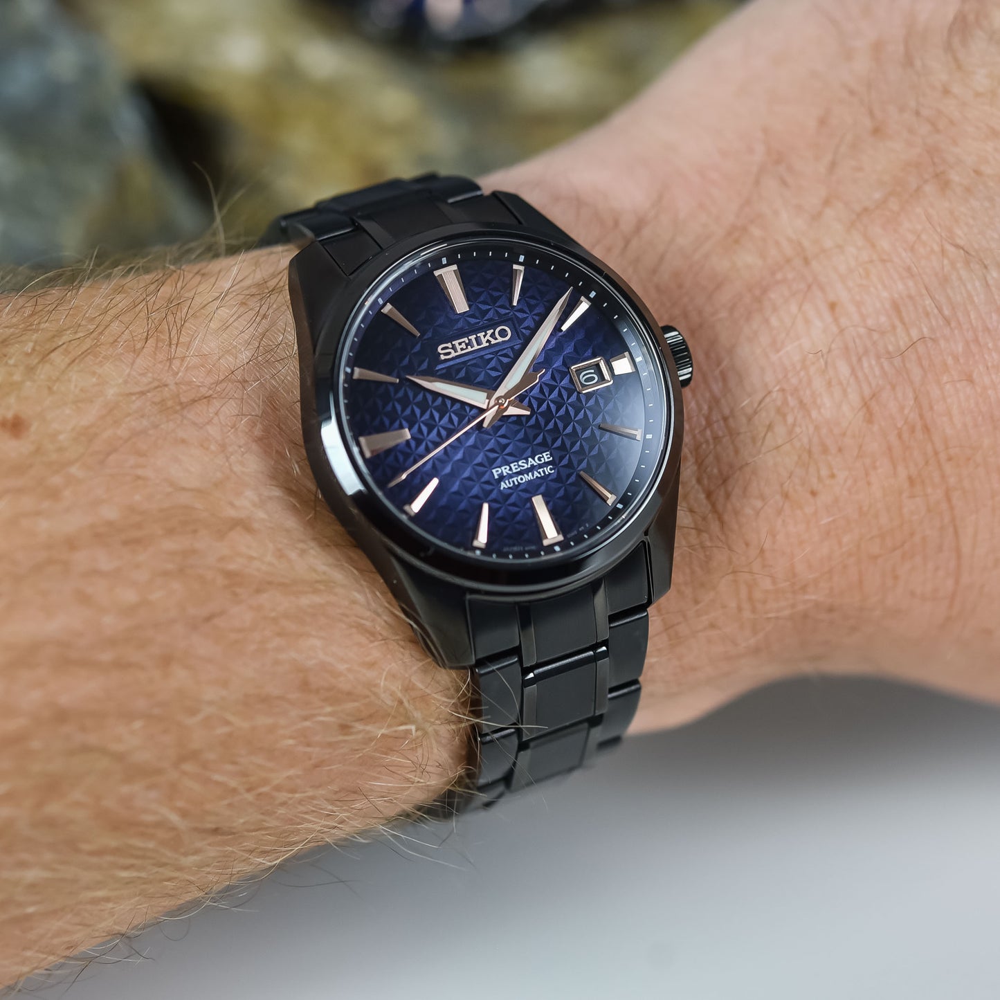 Seiko Presage Sharp Edged Series Limited Edition Akebono Men's Watch SPB363J1