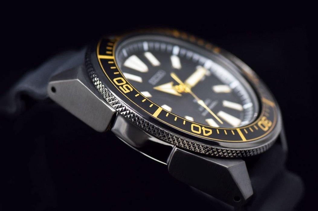 Seiko Dark Knight Samurai Reissue Prospex Diver's Men's Rubber Strap Watch SRPB55J1 - Diligence1International