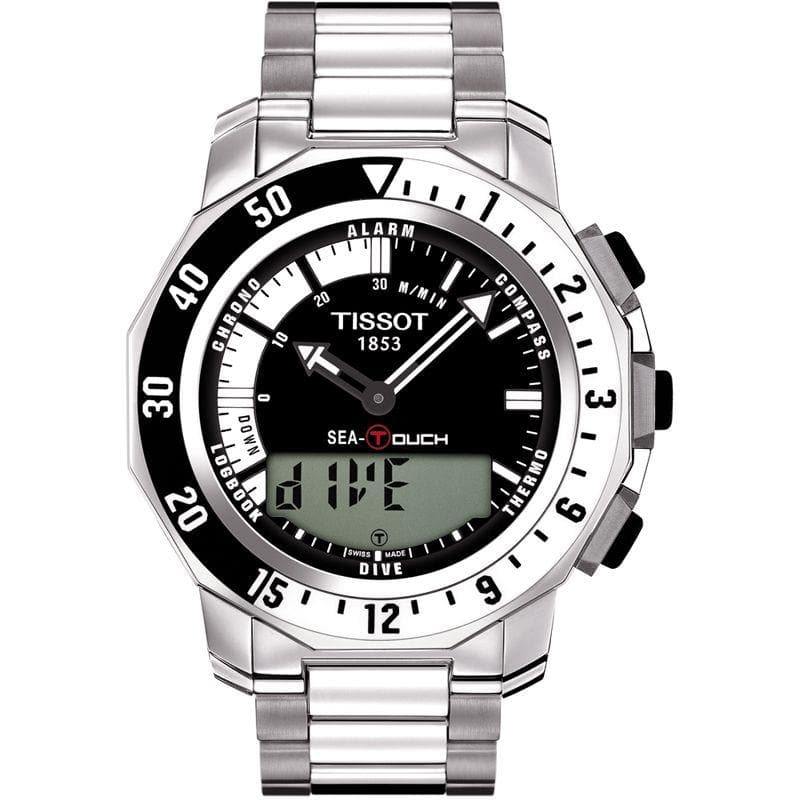 Tissot Swiss Made Sea-Touch Anadigi Men's Stainless Steel Watch T026.420.11.051.00 - Diligence1International