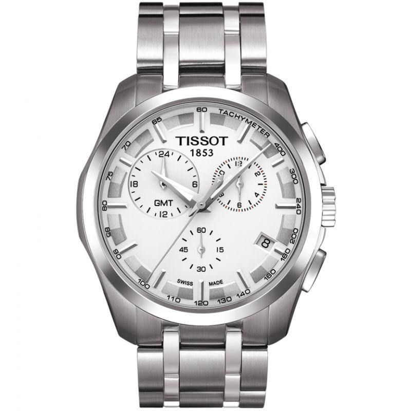 Tissot Swiss Made T-Trend Couturier GMT Chronograph Men's Stainless Steel Watch T0354391103100 - Diligence1International