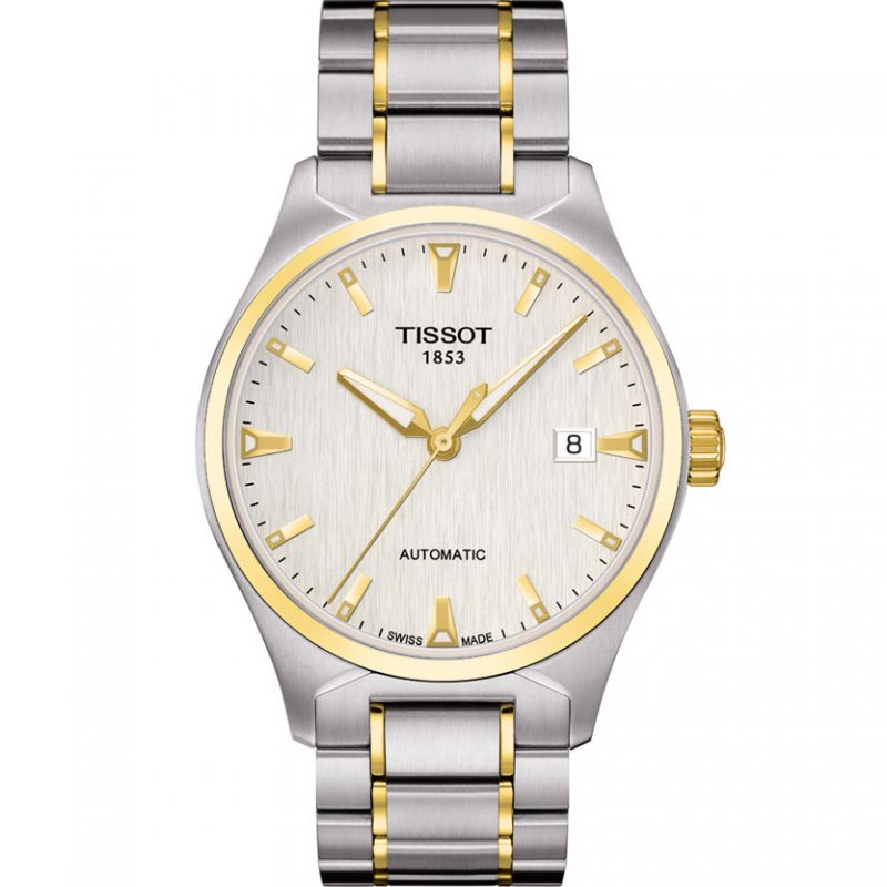 Tissot automatic mens gold clearance tone in carribbean stores