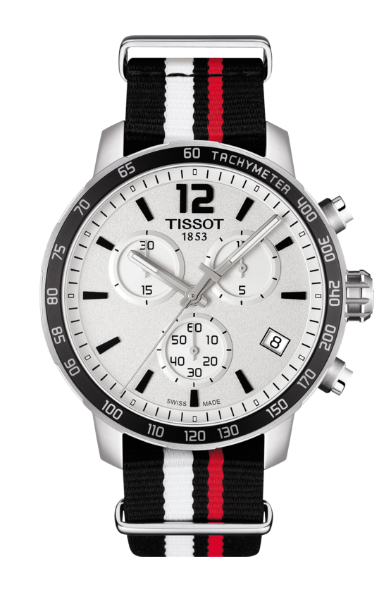 Tissot Swiss Made T-Sport Quickster Chronograph Men's Nato Strap Watch T0954171703701 - Diligence1International
