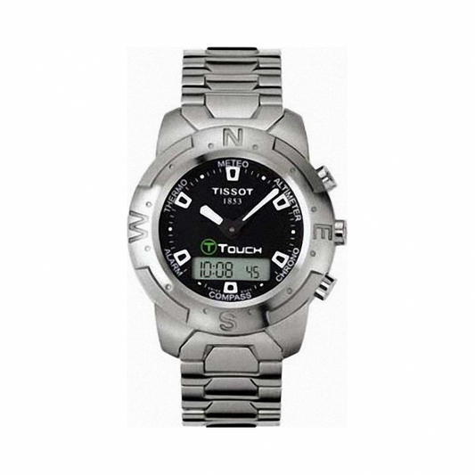 Tissot Swiss Made T-Touch Anadigi Chrono Men's Stainless Steel Watch T33.1.488.51 - Diligence1International