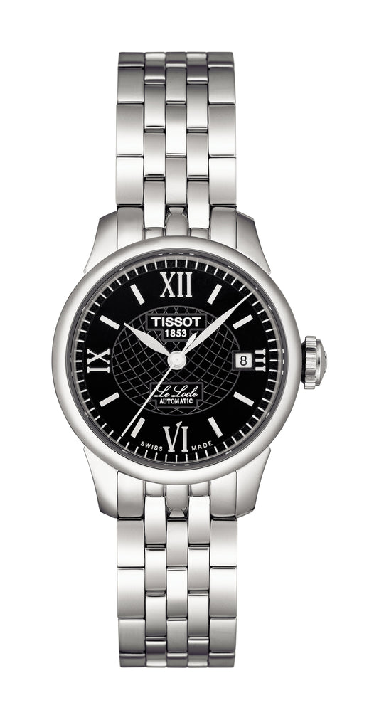 Tissot Swiss Made T-Classic Le Locle Automatic Small Stainless Steel Ladies' Watch T41118353 - Diligence1International