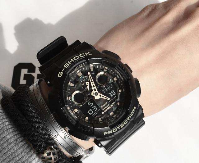 Casio G-Shock Military Grey Camo Camouflage Print Dial Black Watch GA100CF-8ADR - Diligence1International