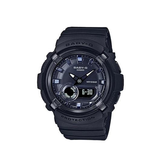 Casio Baby-G Standard Anadigi All Black Stealth Series Watch BGA-280-1ADR