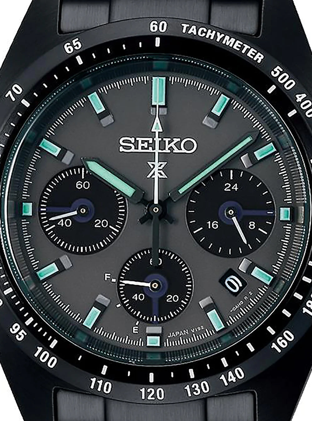Seiko Prospex Solar Men's Chronograph Watch SSC917P1 Black Series Night Speedtimer