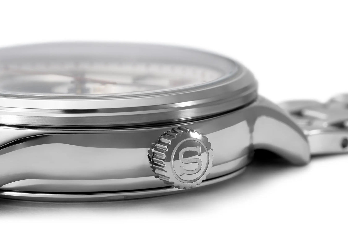 Seiko Presage Karesansui Zen Garden Dial Open Heart Stainless Steel Men's Watch SSA443J1