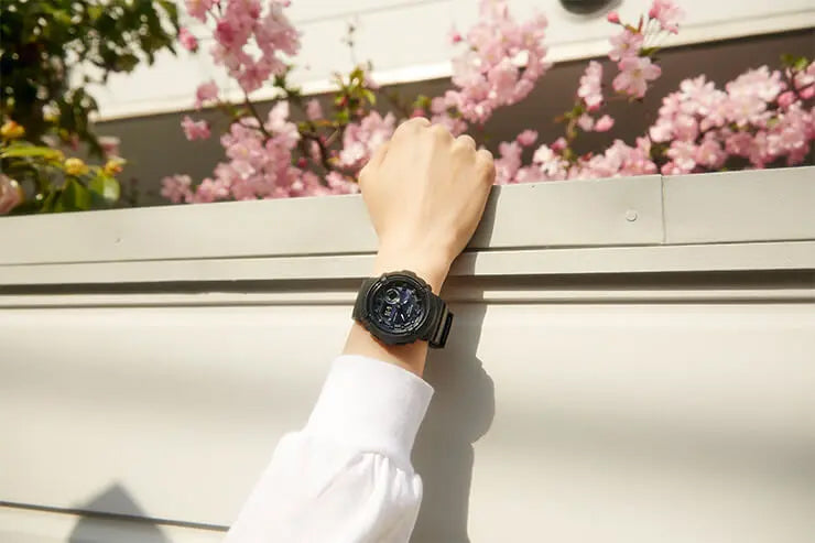 Casio Baby-G Standard Anadigi All Black Stealth Series Watch BGA-280-1ADR