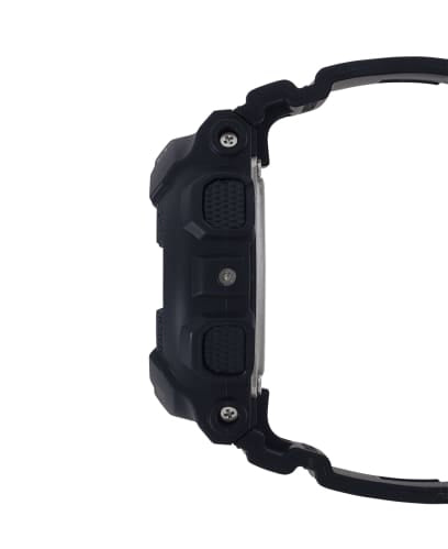 Casio Baby-G BA110 Series Anadigi Black x Rose Gold Watch BA110RG-1ADR