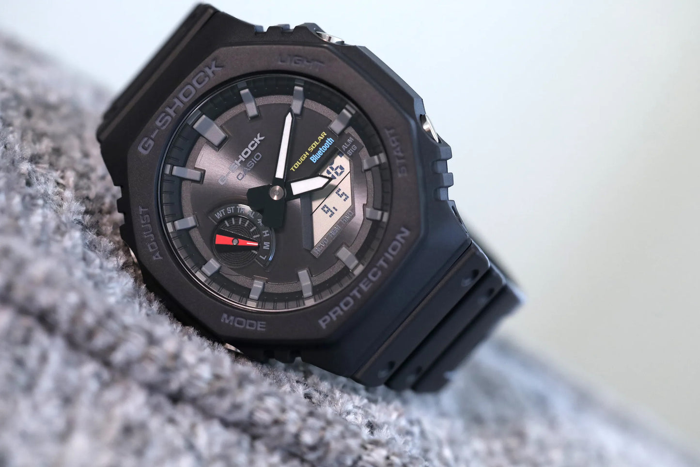 Casio G-Shock Tough Solar Bluetooth Black AP CasiOak Watch GAB2100-1ADR