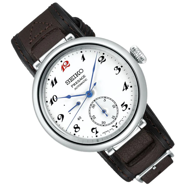 Seiko Presage Takumi 'Laurel' 110th Anniversary Limited Edition White Dial Men's Watch SPB359J1