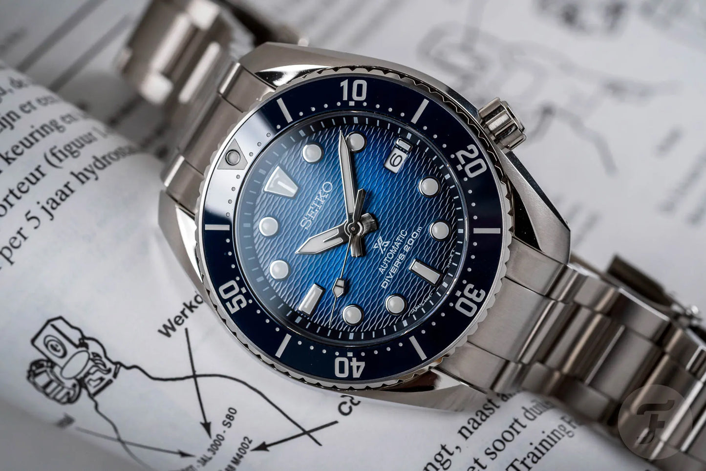 Seiko Prospex King Sumo Regular Blue Men's Stainless Steel Watch SPB321J1