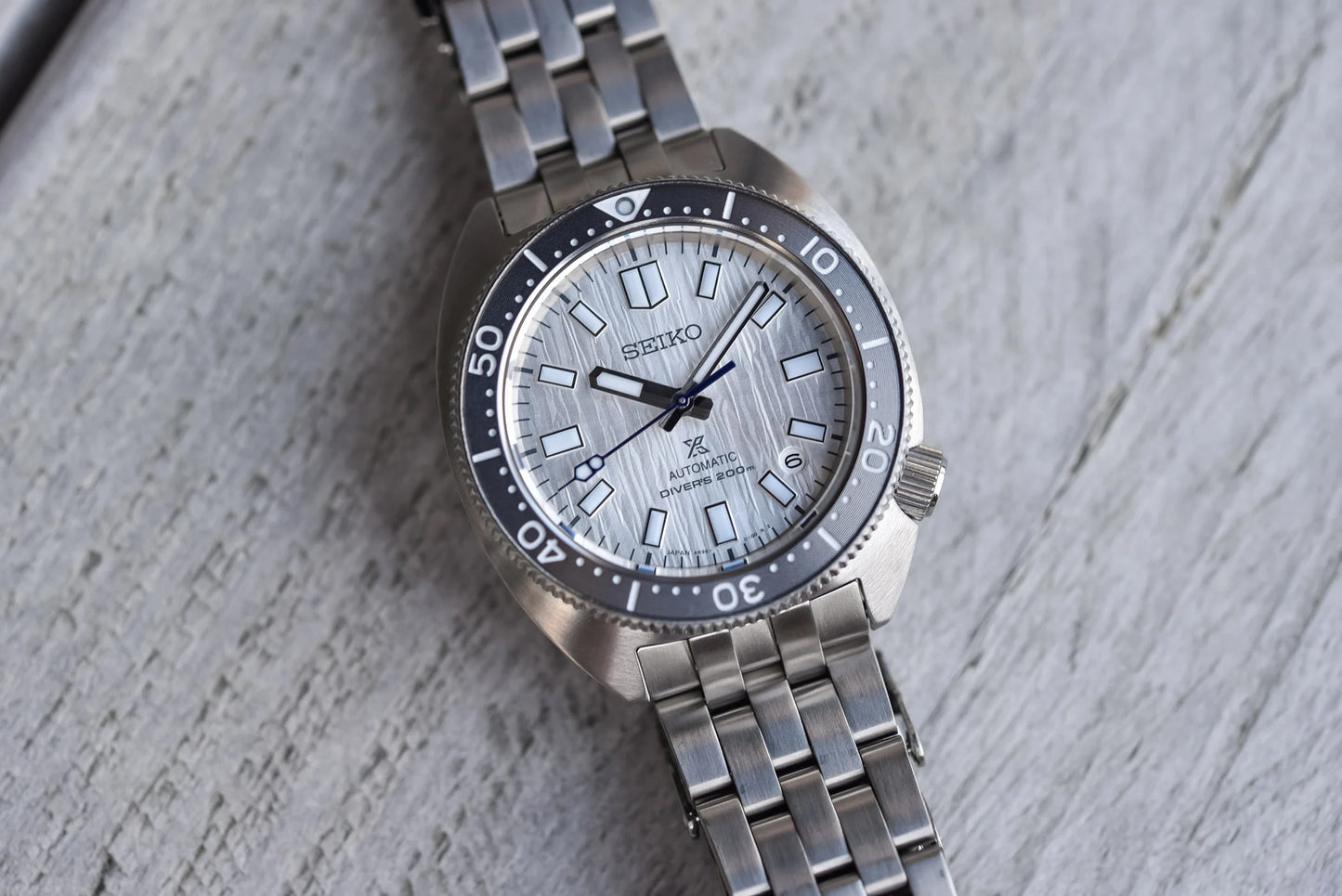 Seiko Prospex 1968 STO LE Heritage Slim Turtle Glacier 200M Stainless Steel Watch SPB333J1