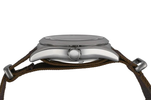 Seiko Japan Made Prospex Baby Alpinist Brownish Grey Junior Men's Nylon Strap Watch SPB211J1 - Diligence1International